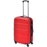 Valise rigide 3 pièces Rouge 45,5/55/66 cm