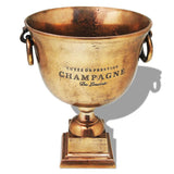 Champagne Cooler Trophy Cup Copper Brown