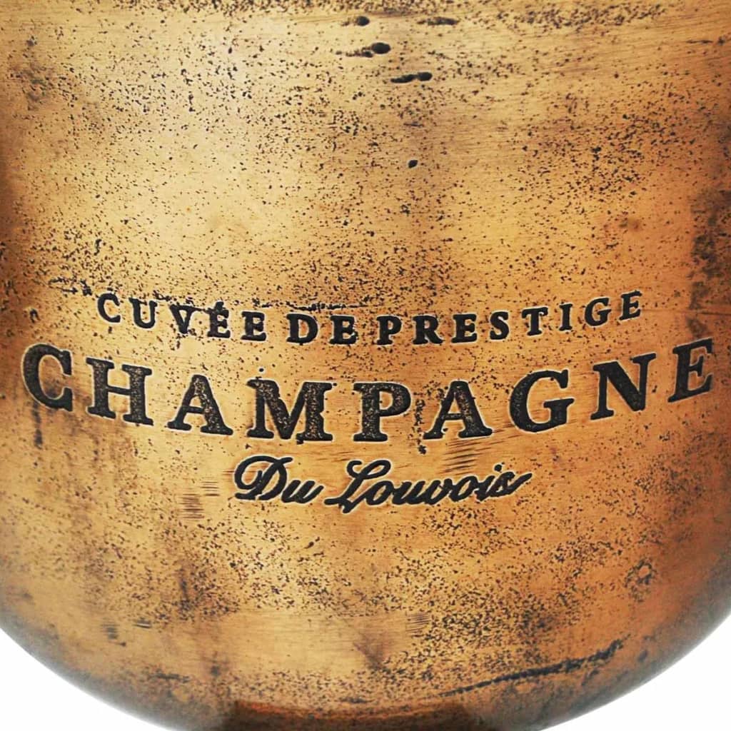 Champagne Cooler Trophy Cup Copper Brown