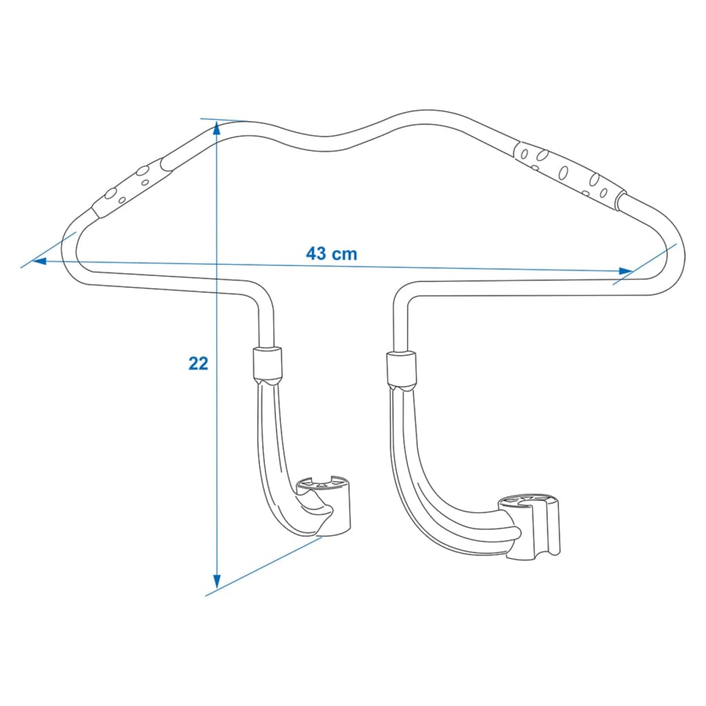 ProPlus Cintre de vêtements pour appuie-tête de voiture 240026