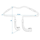 ProPlus Cintre de vêtements pour appuie-tête de voiture 240026