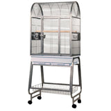 Strong Cage pour perroquets Villa Nora Gris 67,7 x 51,5 x 154 cm