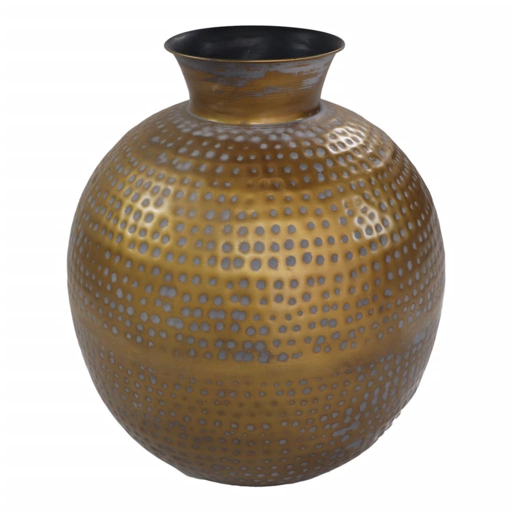 HSM Collection Vase Padua grand 40x45 cm Doré et gris