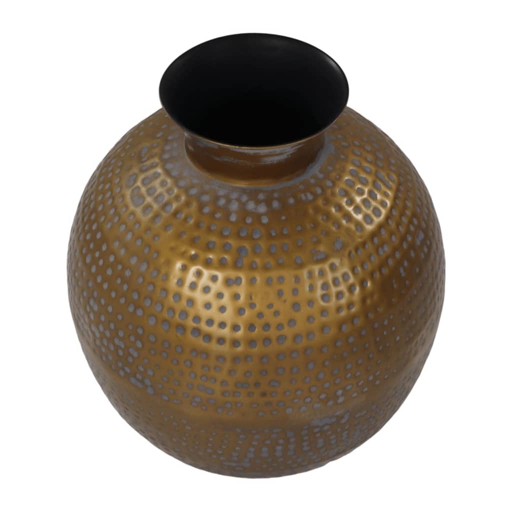 HSM Collection Vase Padua grand 40x45 cm Doré et gris