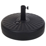 ProGarden Socle de parasol 22 L 51 cm Noir