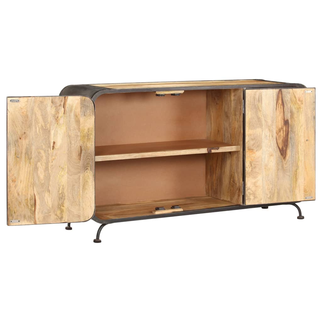 Buffet 140x40x80 cm bois d'acacia solide