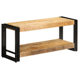 Meuble TV 90x30x40 cm Bois de manguier massif