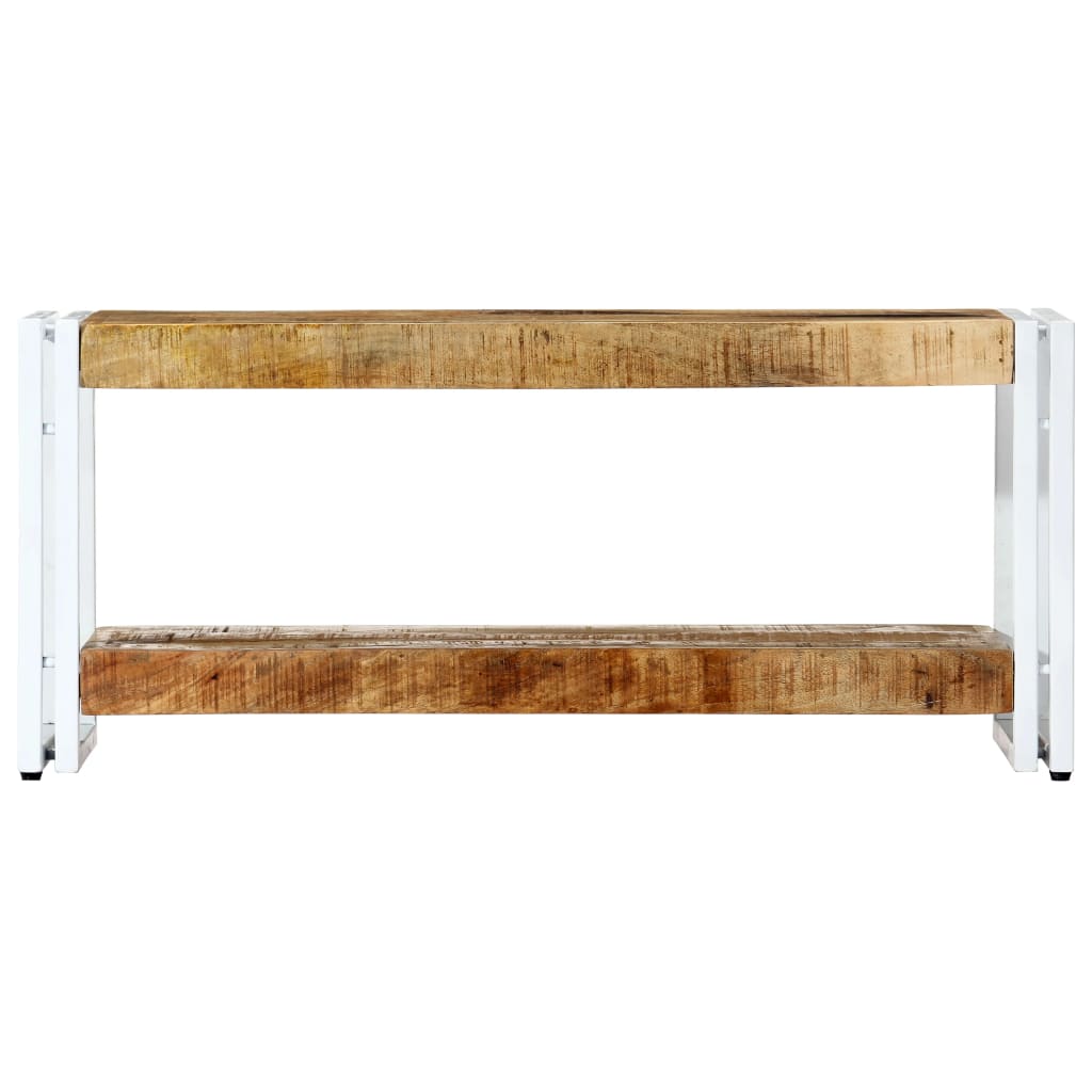 Meuble TV 90x30x40 cm Bois massif de manguier