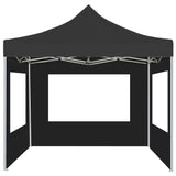 Folding reception tent with aluminium walls 3 x 3m Anthracite