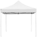 Tente de réception pliable Aluminium 4,5x3 m Blanc