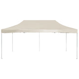 Folding Reception Tent Aluminum 6 x 3 m Cream