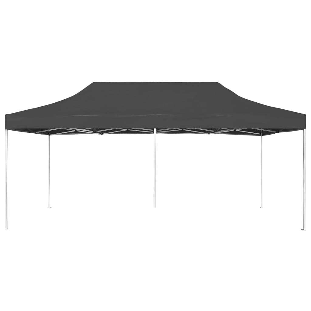 Tente de réception pliable Aluminium 6 x 3 m Anthracite