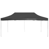 Tente de réception pliable Aluminium 6 x 3 m Anthracite