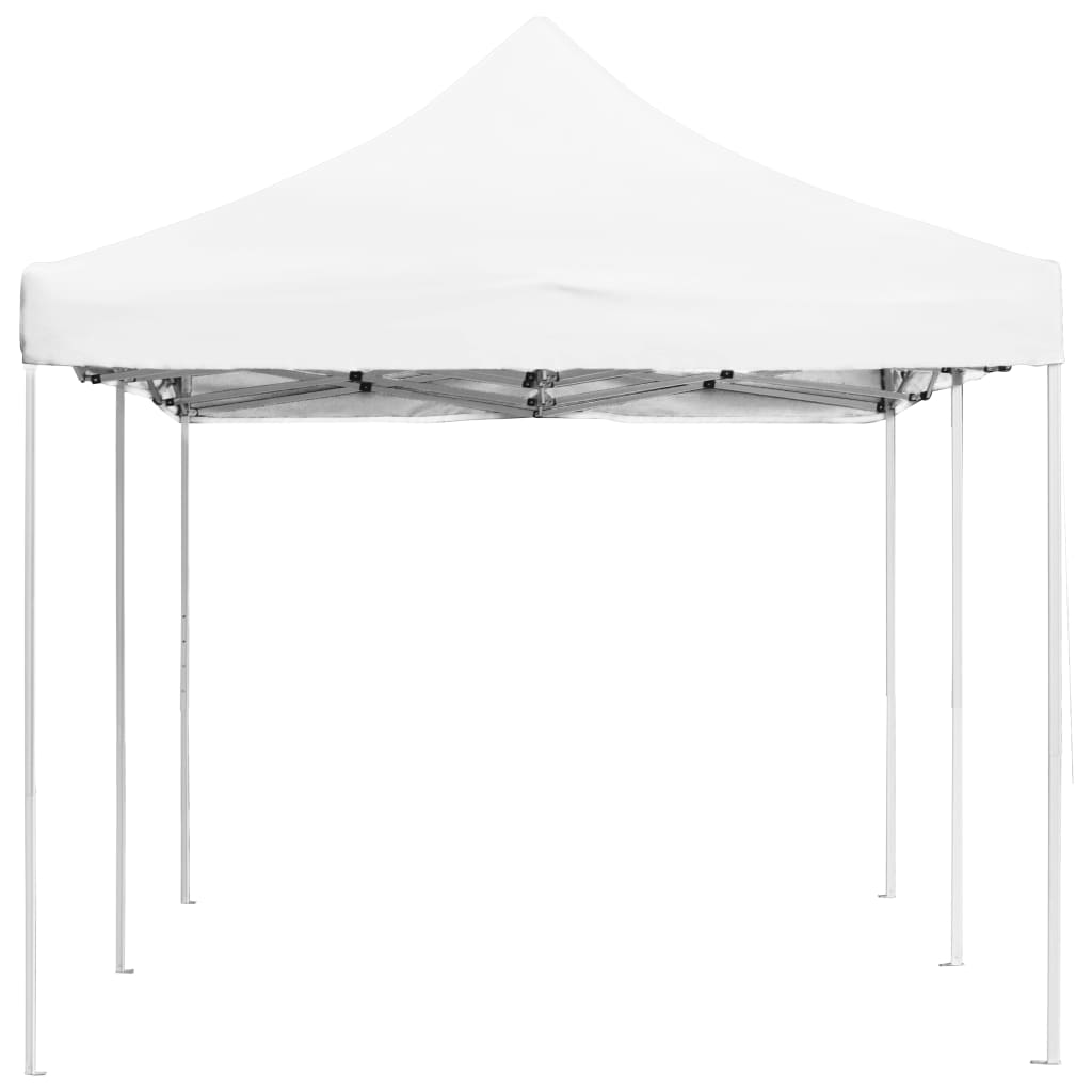 Tente de réception pliable Aluminium 6 x 3 m Blanc