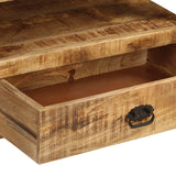 Meuble TV 120x35x45 cm Bois solide de manguier