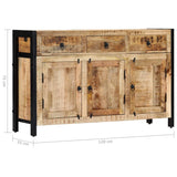 Sideboard 120x35x76 cm Solid mango wood