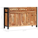 Buffet 120x35x75 cm Bois d'acacia solide