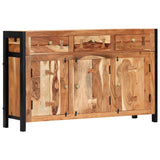 Buffet 120x35x75 cm Bois d'acacia solide