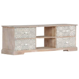 TV cabinet 120x30x40 cm Solid acacia wood