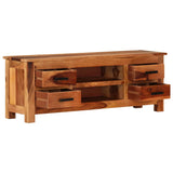 Meuble TV 110x30x40 cm Bois solide