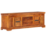 Meuble TV 119x30x40 cm Bois d'acacia massif