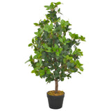 Plante artificielle avec pot Laurier Vert 90 cm