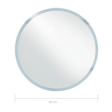 Miroir à LED pour salle de bain 80 cm