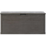 Boîte de rangement de jardin 280 L Marron