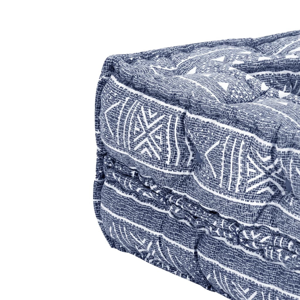 Pouf modulaire à 2 places Indigo Tissu