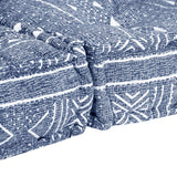 Pouf modulaire à 2 places Indigo Tissu