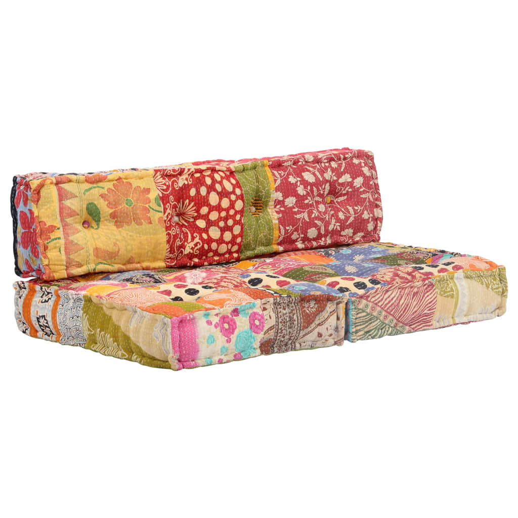 Patchwork-Stoff-Hocker