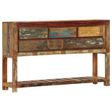 Buffet 120x30x75 cm Bois de récupération solide