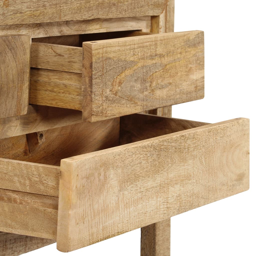 Buffet 120x30x75 cm bois de manguier massif