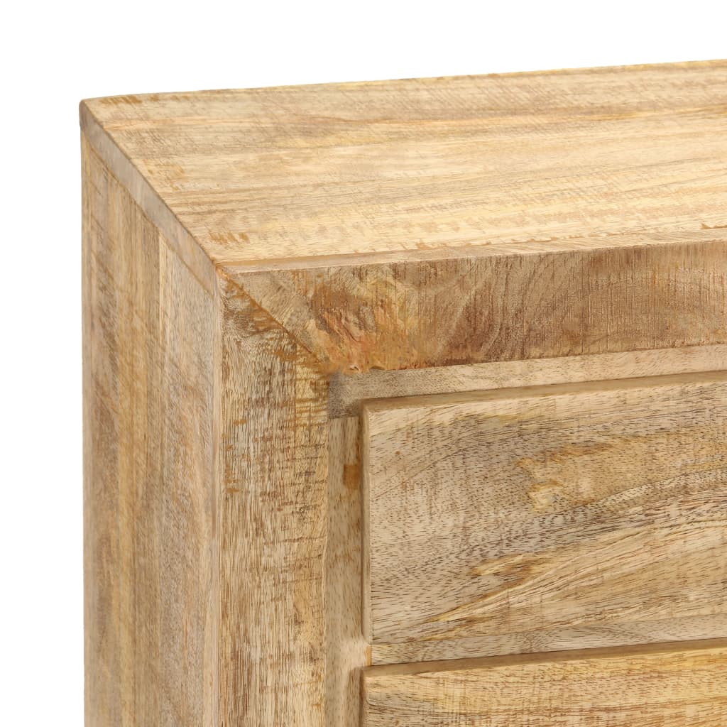 Buffet 120x30x75 cm bois de manguier massif