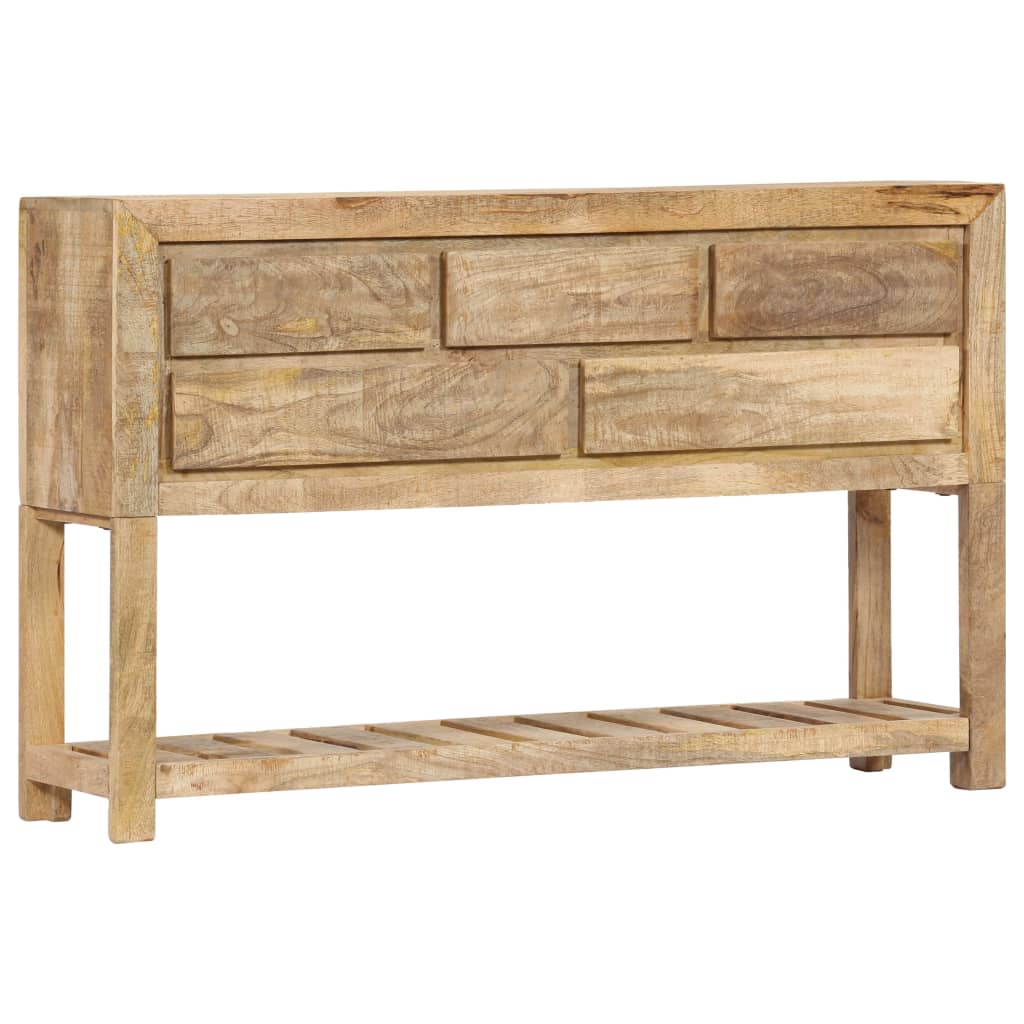 Sideboard 120x30x75 cm solid mango wood