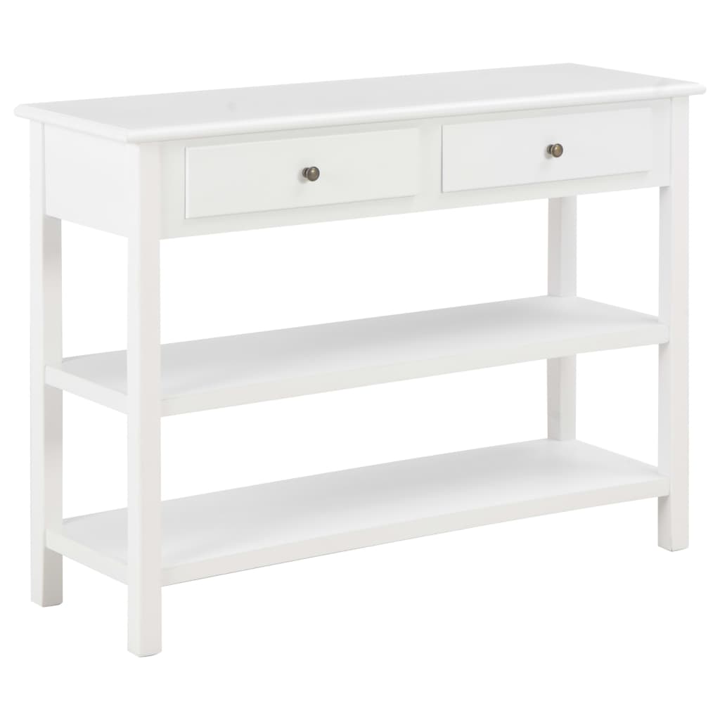 Buffet Blanc 110x35x80 cm MDF