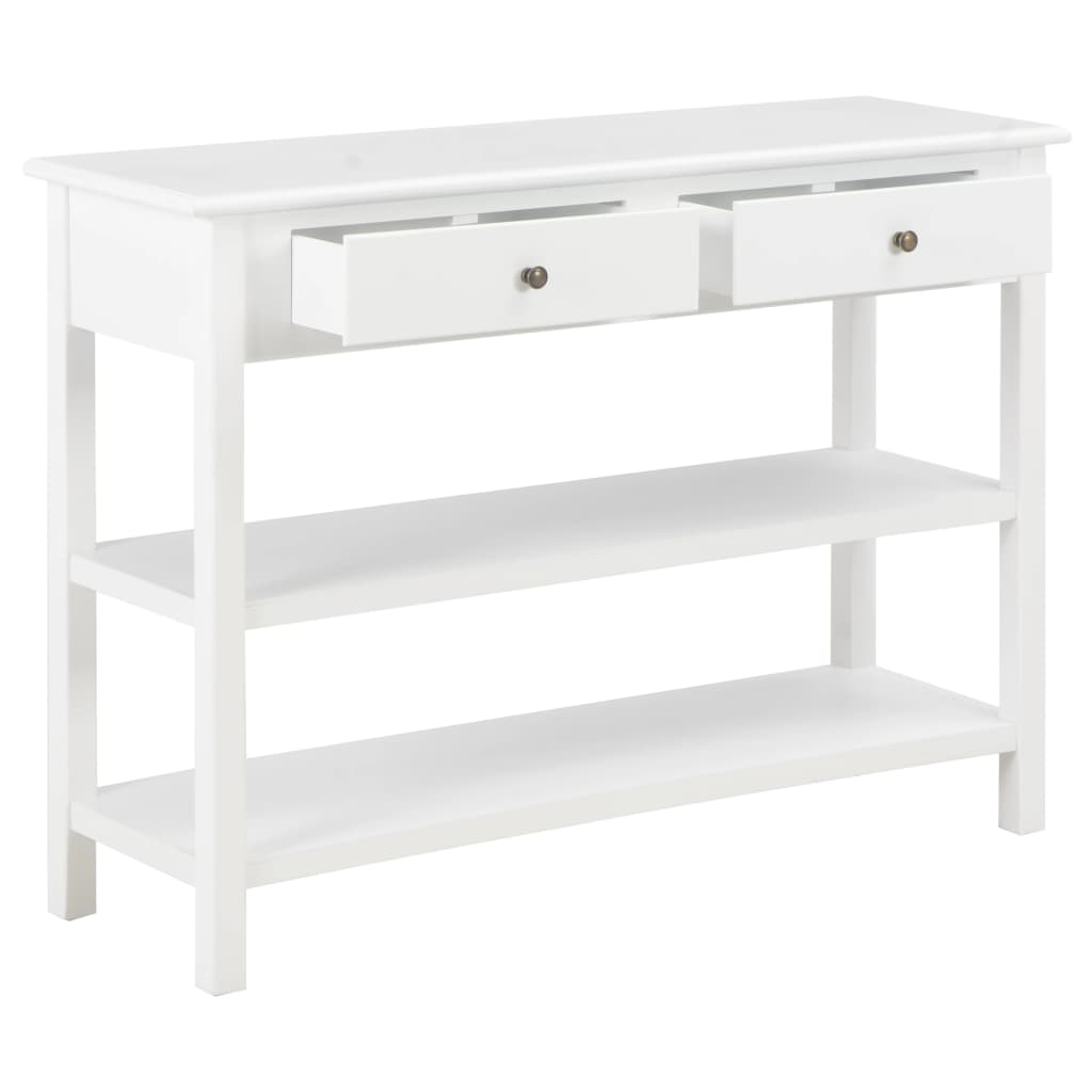 Buffet Blanc 110x35x80 cm MDF