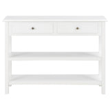 Buffet Blanc 110x35x80 cm MDF