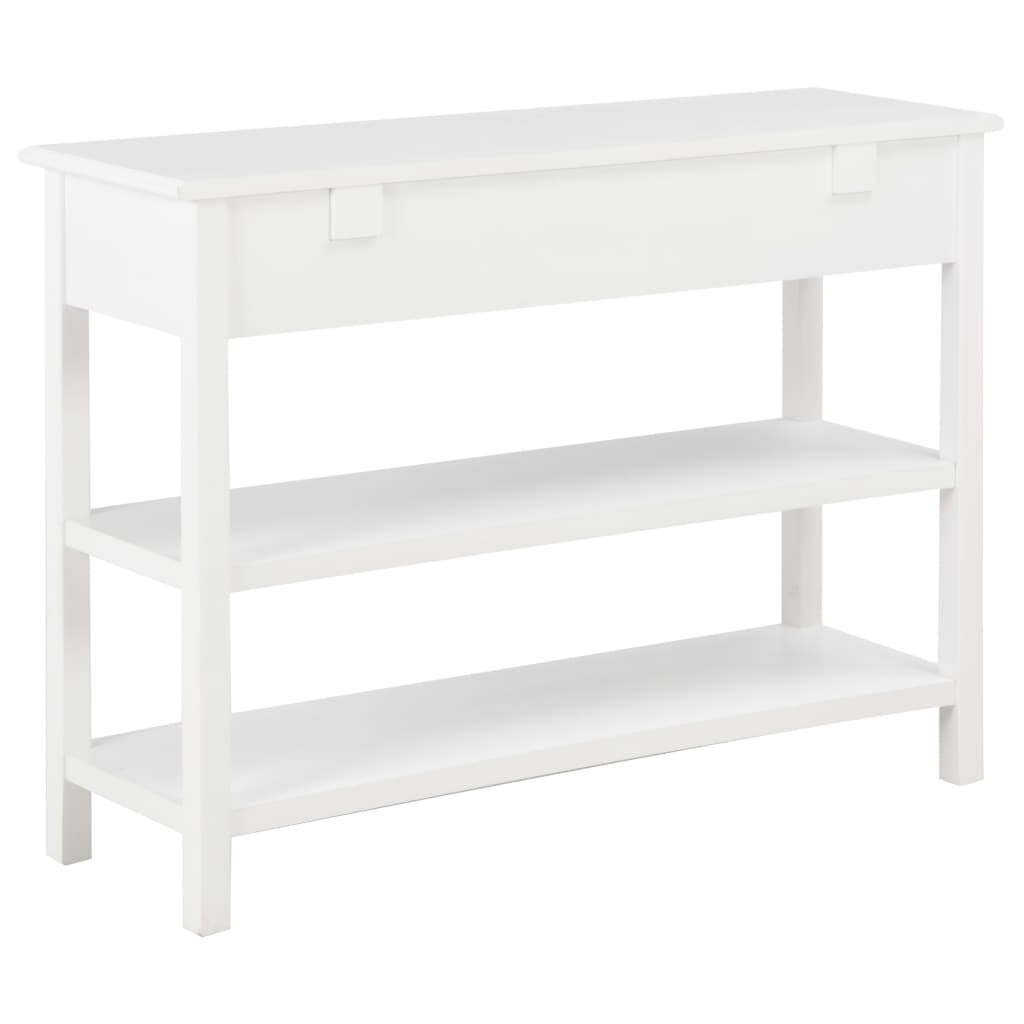 Buffet Blanc 110x35x80 cm MDF