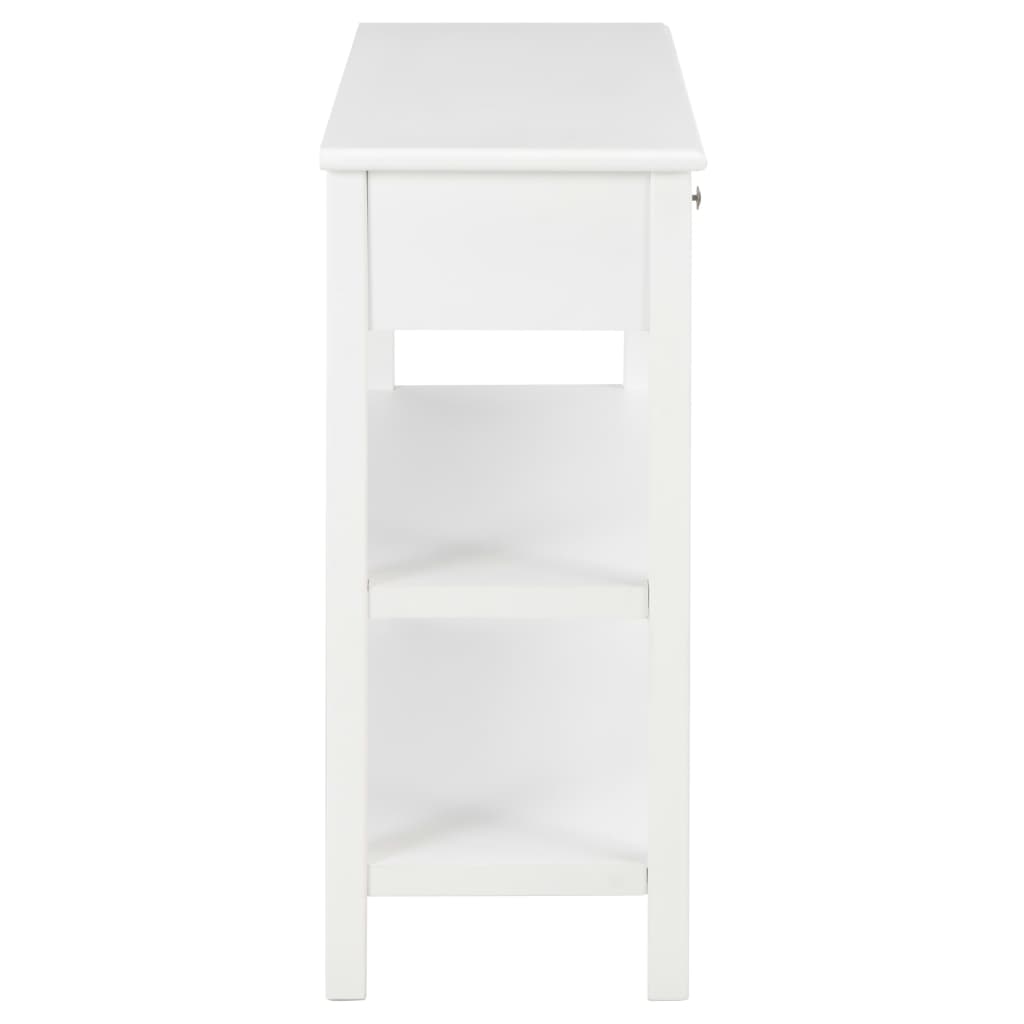 Buffet Blanc 110x35x80 cm MDF