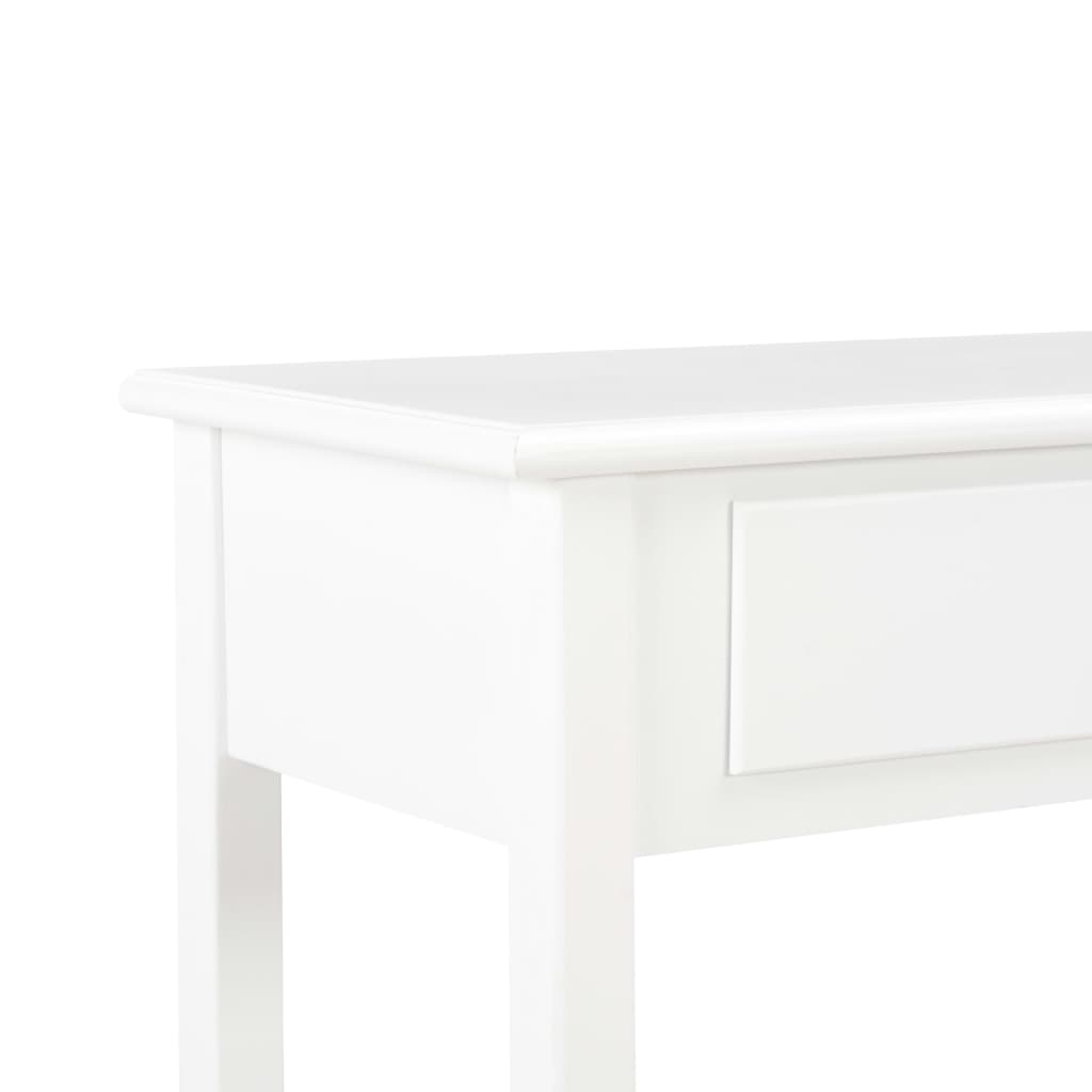 Buffet Blanc 110x35x80 cm MDF