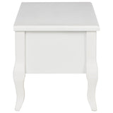 Meuble TV Blanc 100 x 35 x 35 cm Bois