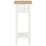 Table d'appoint Blanc 27 x 27 x 65,5 cm Bois