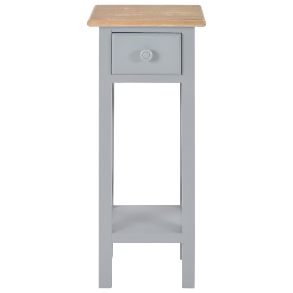 Table d'appoint Gris 27 x 27 x 65,5 cm Bois