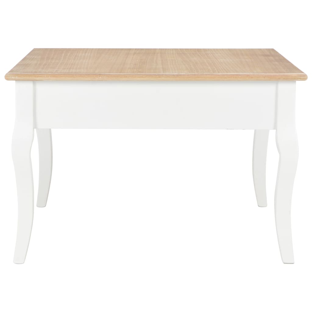 Table basse Blanc 80 x 80 x 50 cm Bois