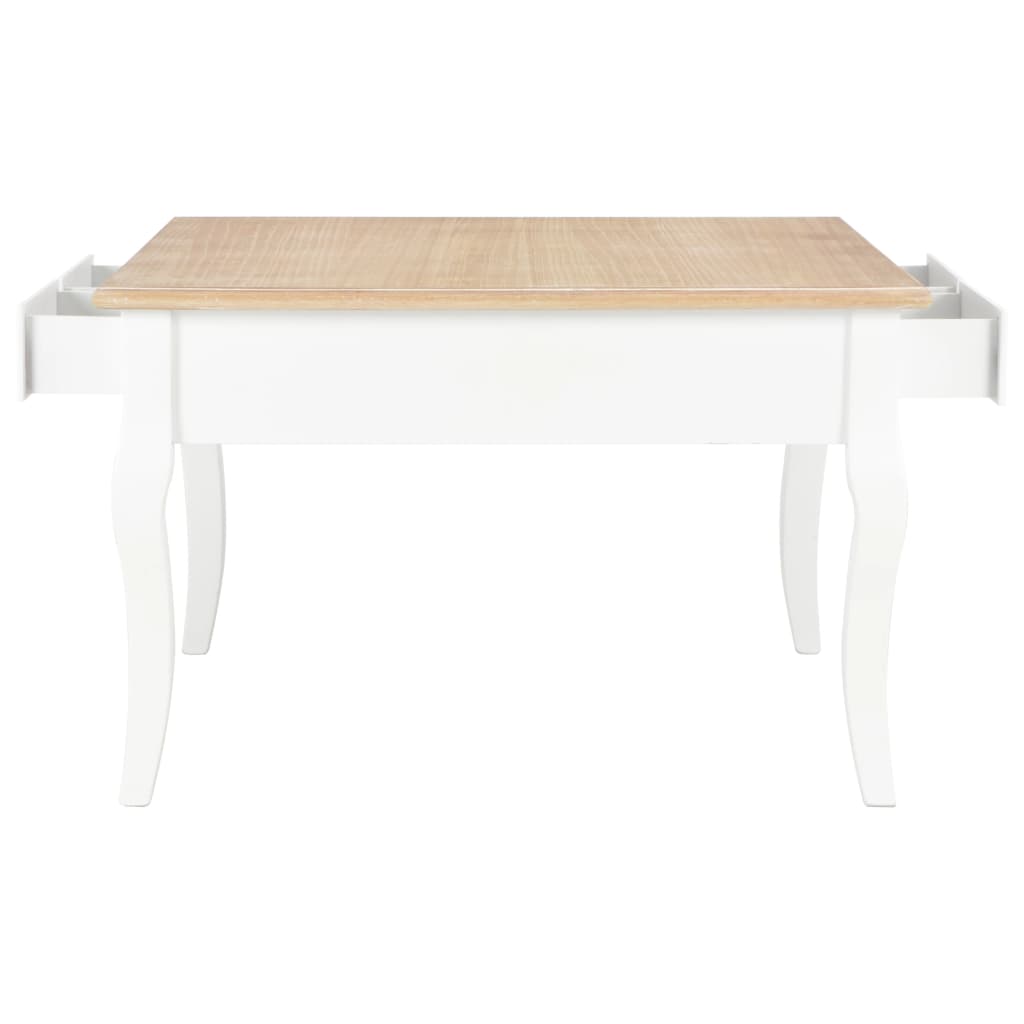 Table basse Blanc 80 x 80 x 50 cm Bois