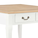 Table basse Blanc 80 x 80 x 50 cm Bois