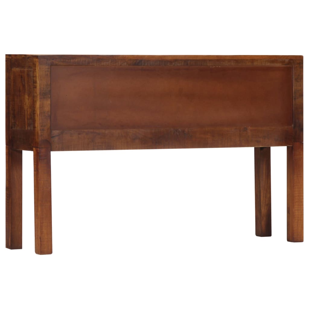 Buffet 118x30x75 cm Bois de manguier massif