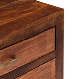 Buffet 118x30x75 cm Bois de manguier massif