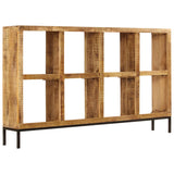 Buffet 160x25x95 cm Bois de manguier massif